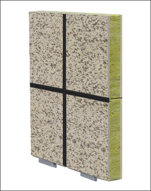 仿石材陶瓷薄板一體板