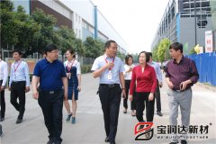市長張雪飛一行蒞臨寶潤達視察指導(dǎo)工作